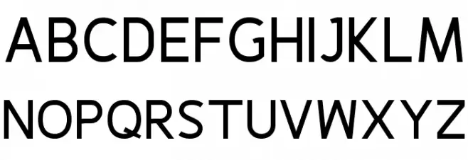 Fineness Pro Bold Schriftart Groß