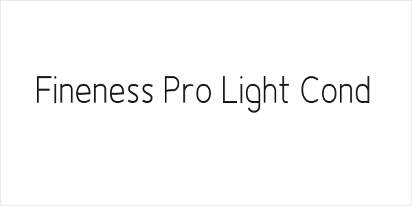 Fineness Pro Light Cond Logo