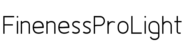 Fineness Pro Light Fuentes