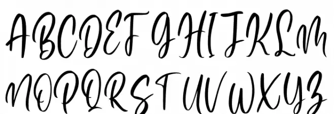 Finest Butter Personal Use Schriftart Groß