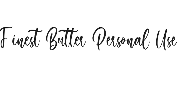 Finest Butter Personal Use Logo