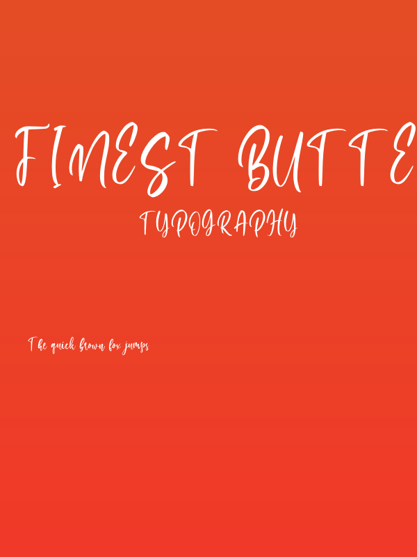 Finest Butter Personal Use Poster