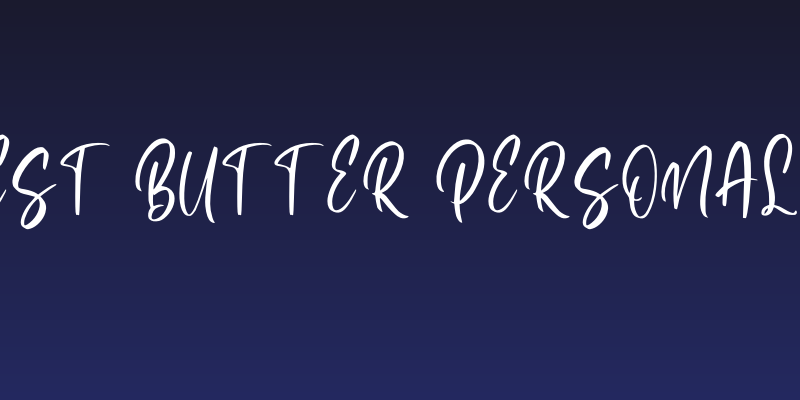 Finest Butter Personal Use Social Header