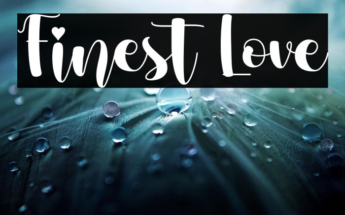 Finest Love Example 2