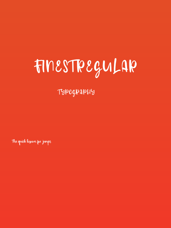 FinestRegular Poster