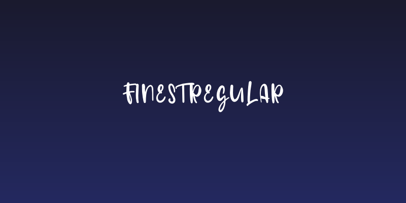 FinestRegular Social Header