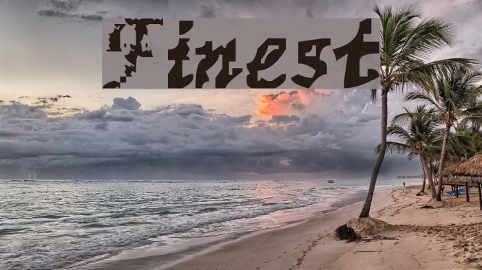 Finest Font examples