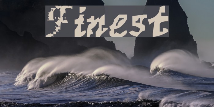 Finest Font examples
