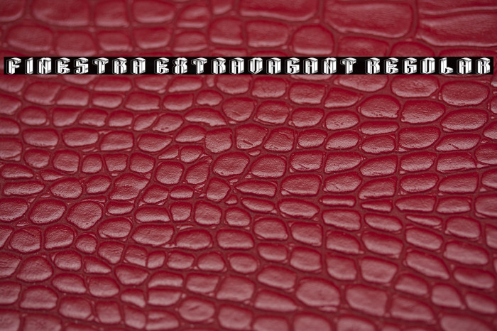 Finestra Extravagant Regular Example 1