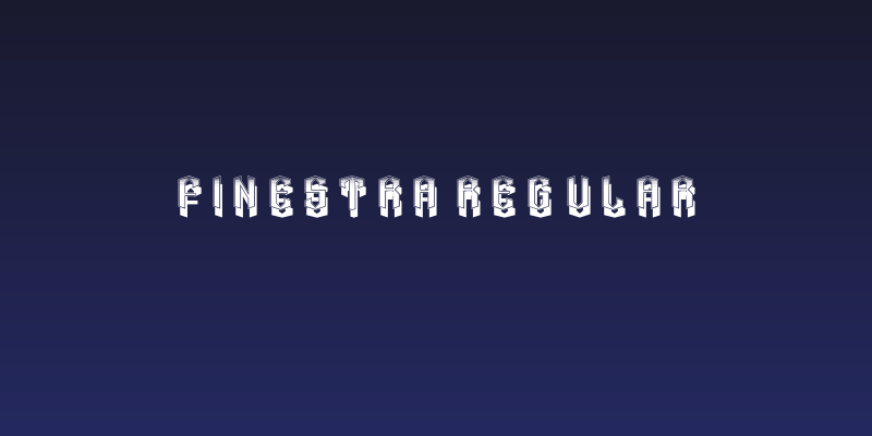 Finestra Regular Social Header