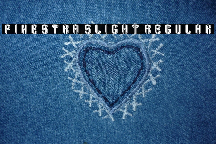 Finestra Slight Regular Example 2