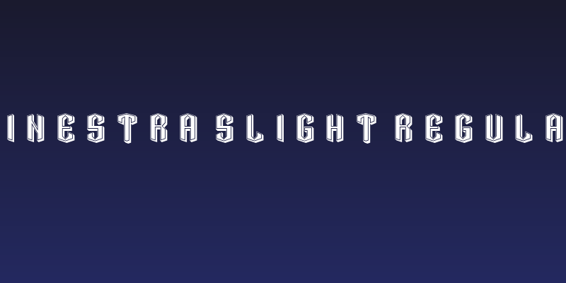 Finestra Slight Regular Social Header