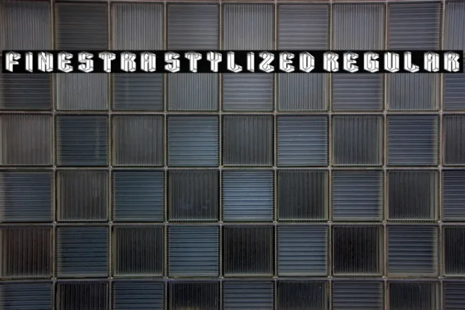 Finestra Stylized Regular Example 3