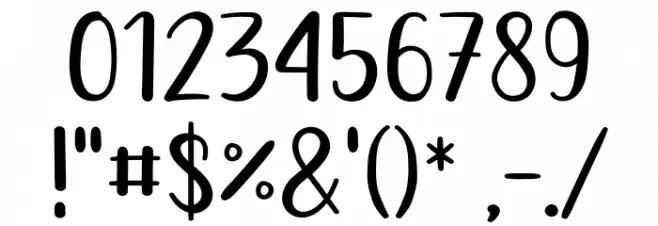 Finesweeper Font OTHER CHARS