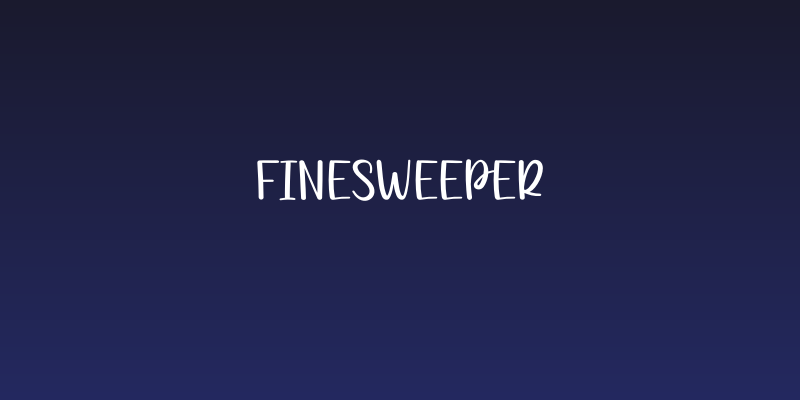 Finesweeper Social Header