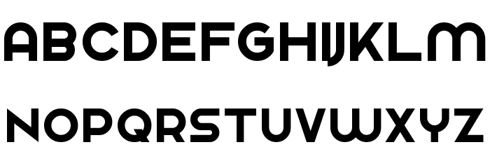 Fingbanger Font LOWERCASE