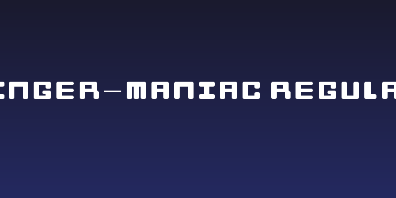 Finger-Maniac Regular Social Header