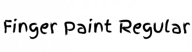 Finger Paint Regular  नि: शुल्क फ़ॉन्ट्स डाउनलोड