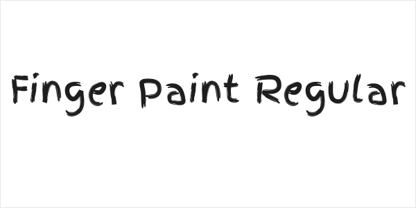 Finger Paint Regular Logo