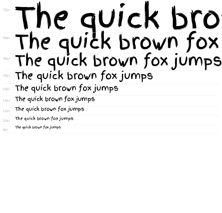 Finger Paint Regular Waterfall