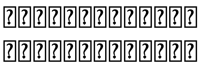 Finger Printed Font LOWERCASE
