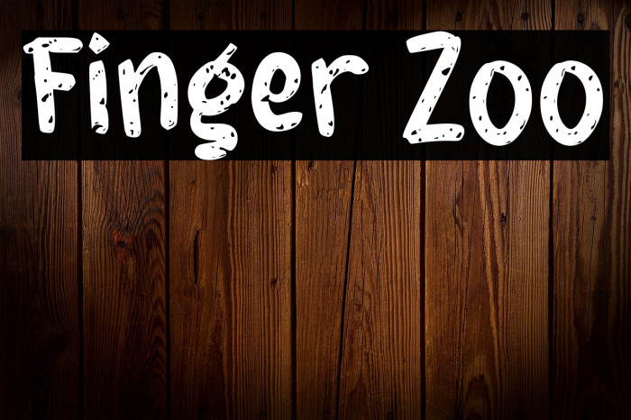 Finger Zoo Example 3