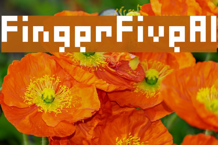 FingerFiveAl Example 2