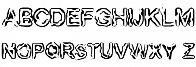 FingeredFlesh Polices MAJUSCULES
