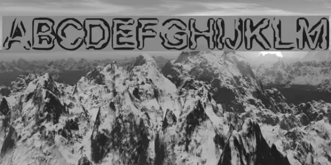 FingeredFlesh Font examples