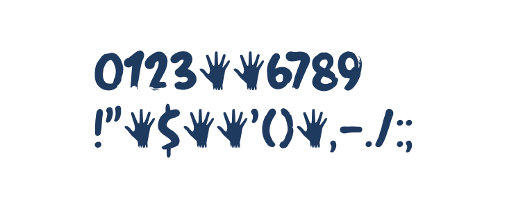 Fingerfood DEMO Regular Other Characters