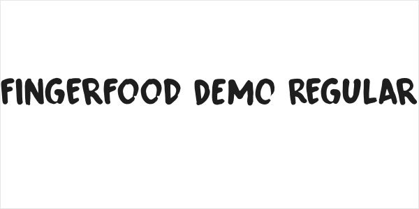 Fingerfood DEMO Regular Logo