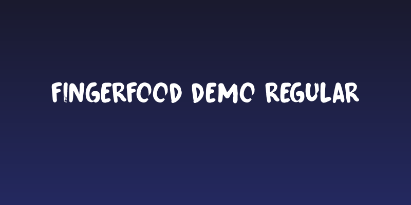Fingerfood DEMO Regular Social Header