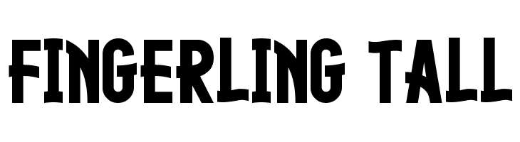 Fingerling Tall  Fuentes Gratis Descargar