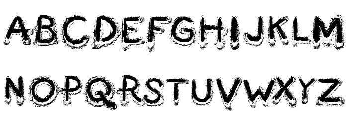 Fingermade Font LOWERCASE