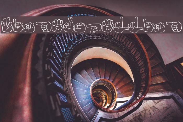 Fingerspelling Example 1