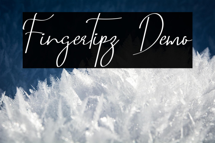 Fingertipz Demo Example 2