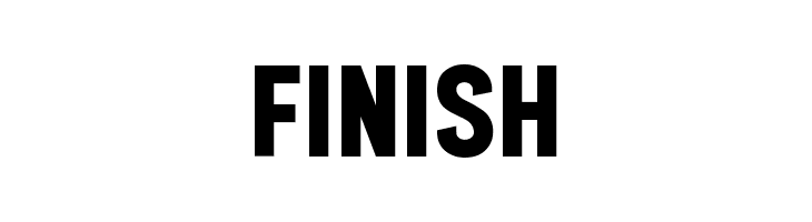 Finish  baixar fontes gratis