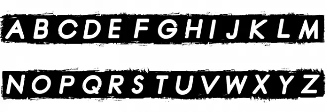Finished Sympathy Font LOWERCASE