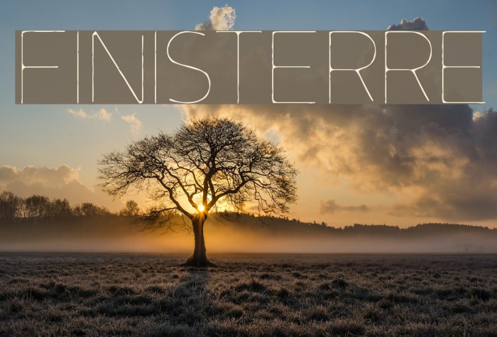 Finisterre Font examples