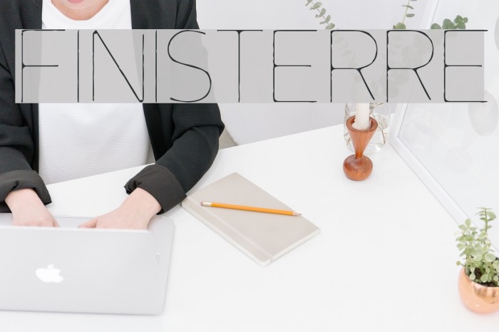 Finisterre Font examples
