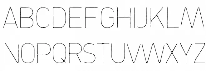 Finisterre خط أحرف صغيرة