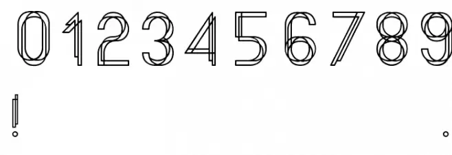 Finity フォント その他の文字