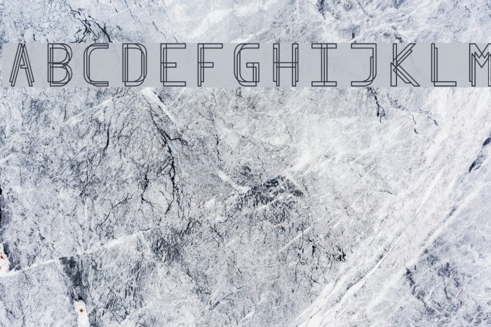 Finity Font examples