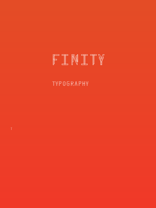 Finity Poster