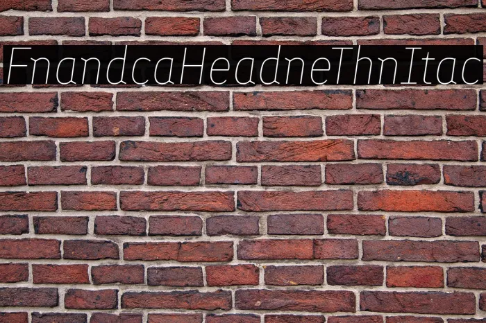 Finlandica Headline Thin Italic Example 2