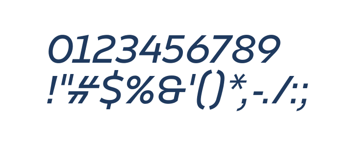 Finlandica Text Medium Italic Other Characters