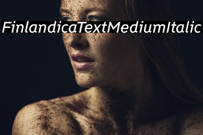 Finlandica Text Medium Italic Example 2