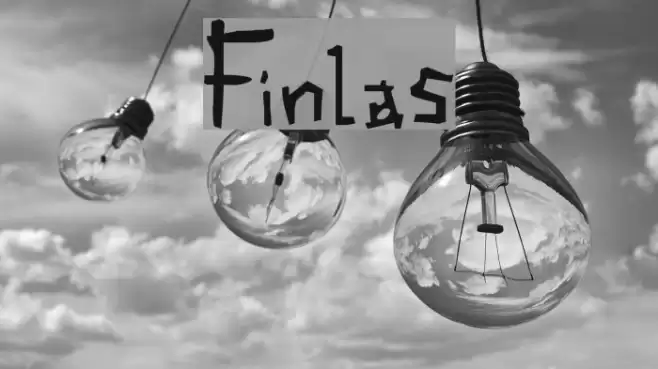 Finlas Font examples