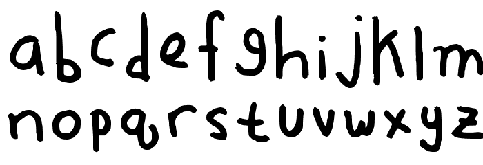 Finnish Lines Regular Font LOWERCASE