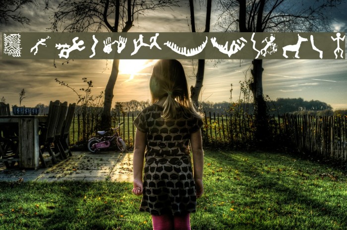 Finnish Rock Paintings Example 3